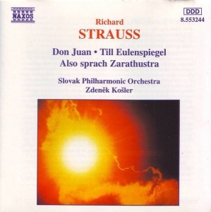 Richard Strauss, Slovak Philharmonic Orchestra, Zdeněk Košler - Don Juan | Till Eulenspiegel | Also Sprach Zarasthustra (CD)