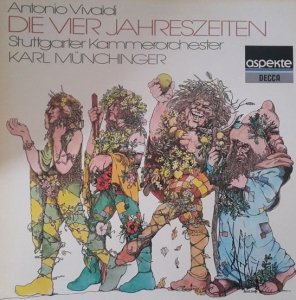 Antonio Vivaldi - Stuttgarter Kammerorchester, Karl Münchinger - Die Vier Jahreszeiten (LP)
