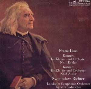 Franz Liszt, Swjatoslaw Richter, Londoner Symphonie-Orchester, Kyrill Kondraschin - Konzert Für Klavier Und Orchester Nr. 1 Es-dur / Konzert Für Klavier Und Orchester Nr. 2 A-dur (LP)