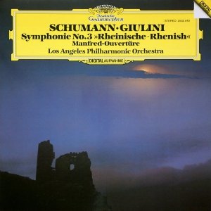 Schumann, Giulini, Los Angeles Philharmonic Orchestra - Symphonie No. 3 »Rheinische« / Manfred-Ouvertüre (LP)