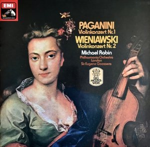 Paganini / Wieniawski, Michael Rabin, Philharmonia Orchestra London, Sir Eugene Goossens - Violinkonzert Nr. 1 / Violinkonzert Nr. 2 (LP)