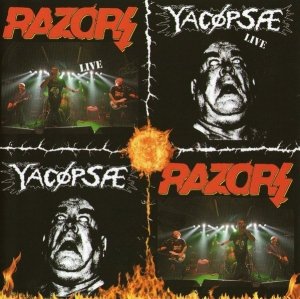 Razors / Yacøpsæ - Live (CD)