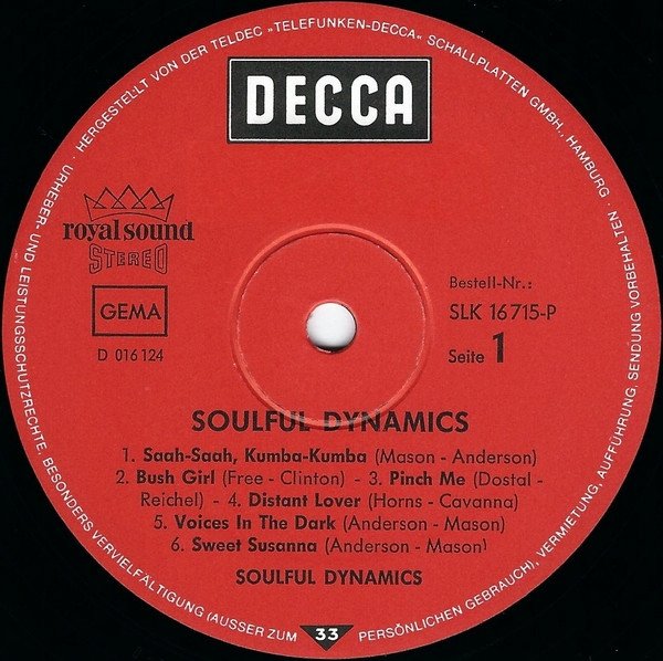 Soulful Dynamics - Soulful Dynamics (LP)