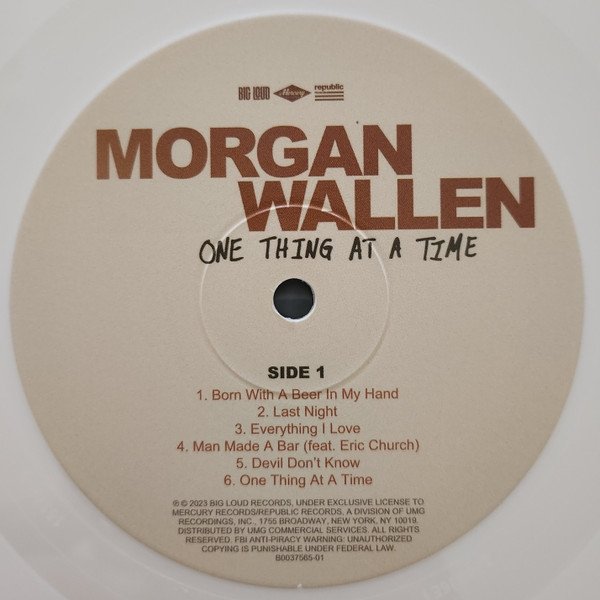 Morgan Wallen - One Thing At A Time (3LP)
