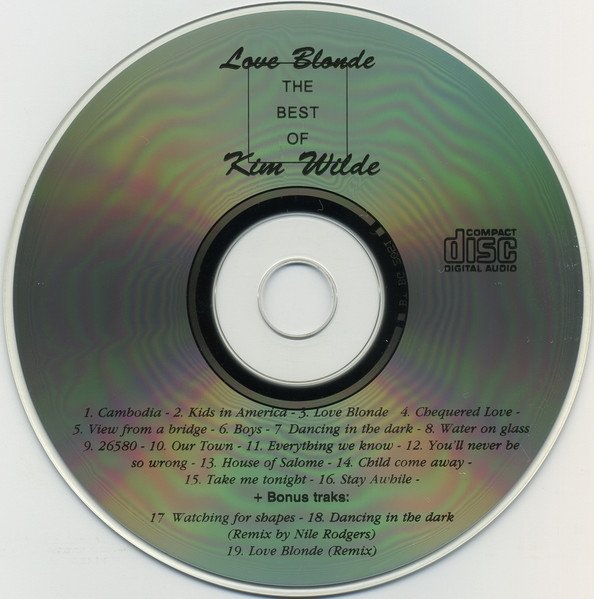 Kim Wilde - Love Blonde - The Best Of Kim Wilde (CD)