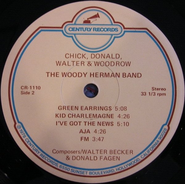The Woody Herman Band - Chick, Donald, Walter &amp; Woodrow (LP)