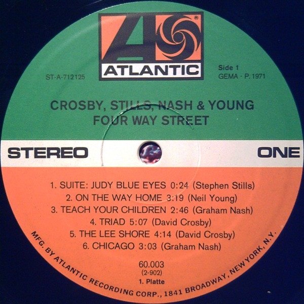 Crosby, Stills, Nash &amp; Young - 4 Way Street (2LP)