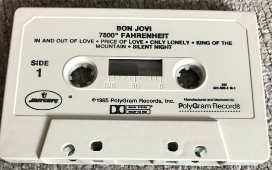 Bon Jovi - 7800° Fahrenheit (MC)