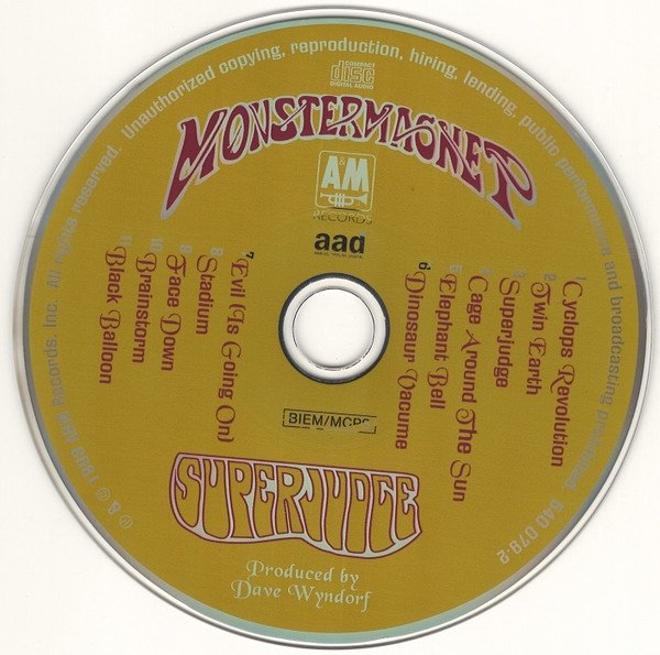 Monster Magnet - Superjudge (CD)