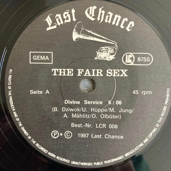 The Fair Sex - Divine Service (12'')