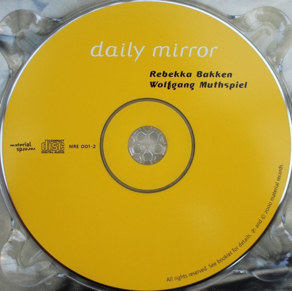 Rebekka Bakken, Wolfgang Muthspiel - Daily Mirror (CD)