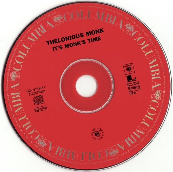 Thelonious Monk - It's Monk's Time (CD)