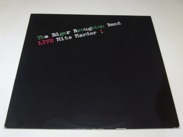The Edgar Broughton Band - Live Hits Harder! (LP)