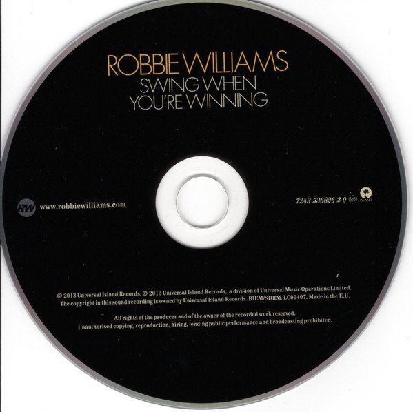 Robbie Williams - Swing When You're Winning (CD)