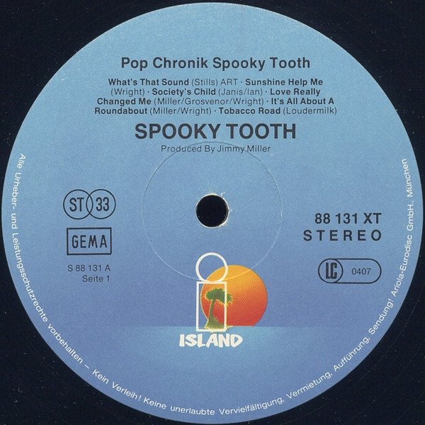 Spooky Tooth - Pop Chronik (2LP)
