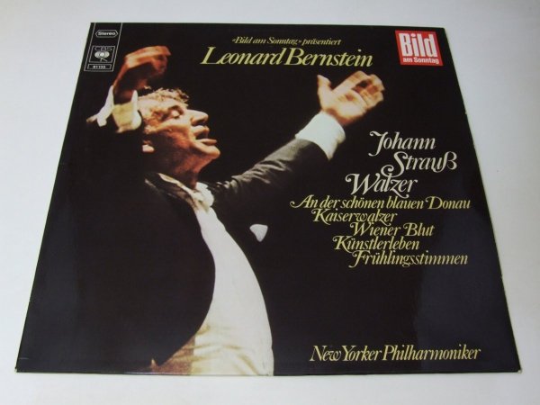 Johann Strauss Jr., Leonard Bernstein, New Yorker Philharmoniker - Johann Strauss Walzer (LP)