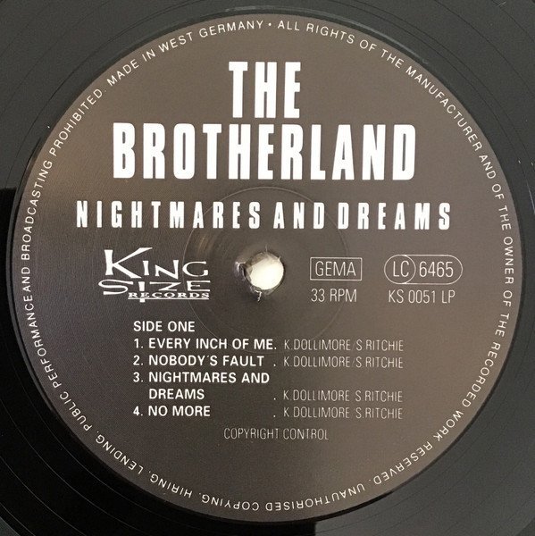 Brotherland - Nightmares And Dreams (LP)