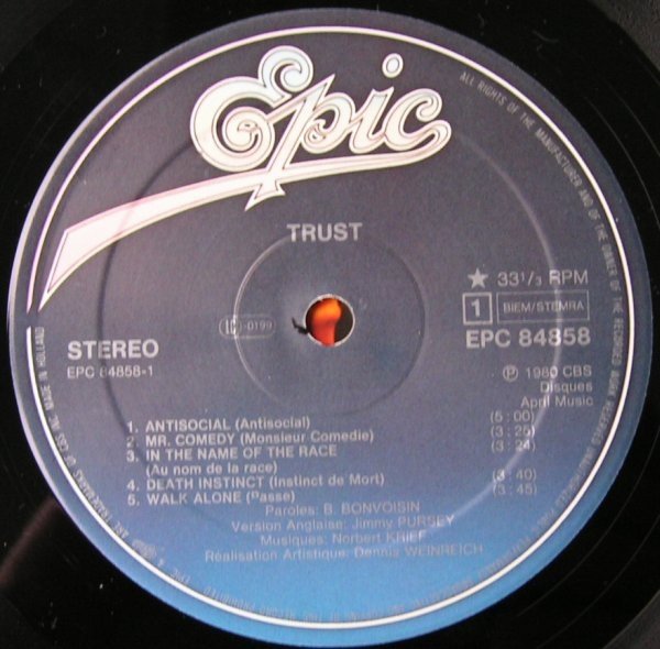 Trust - Repression (LP)