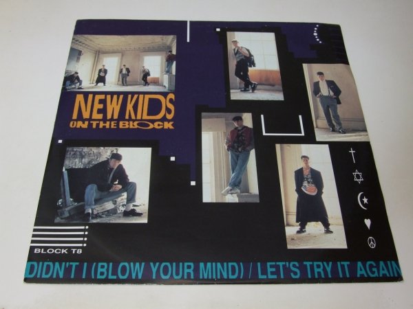 New Kids On The Block - Didn't I (Blow Your Mind) / Let's Try It Again (12'')