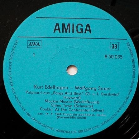Kurt Edelhagen - Wolfgang Sauer - Kurt Edelhagen - Wolfgang Sauer (LP)
