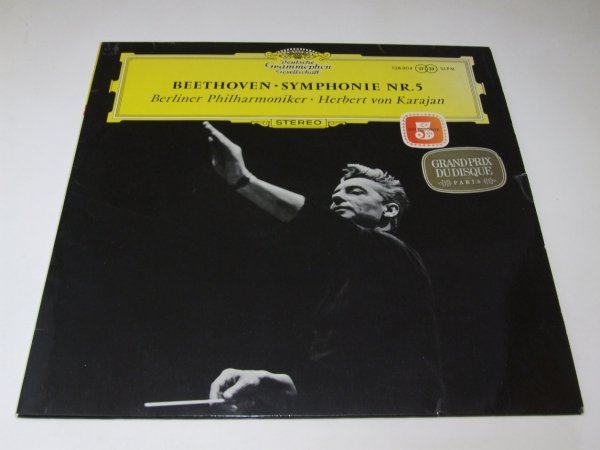Beethoven, Berliner Philharmoniker, Herbert von Karajan - Symphonie Nr. 5 (LP)