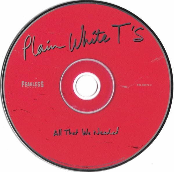 Plain White T's - All That We Needed (CD)