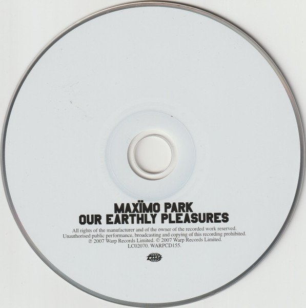 Maxïmo Park - Our Earthly Pleasures (CD)