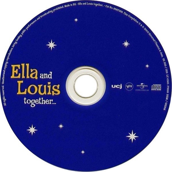 Ella Fitzgerald And Louis Armstrong - Ella And Louis Together (CD)