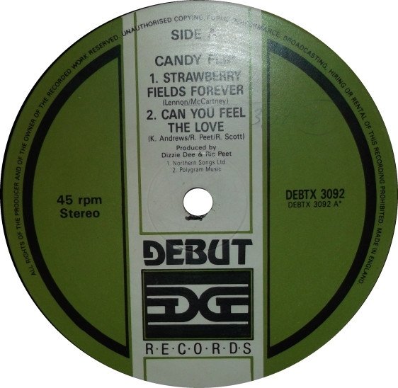 Candy Flip - Strawberry Fields Forever (12'')