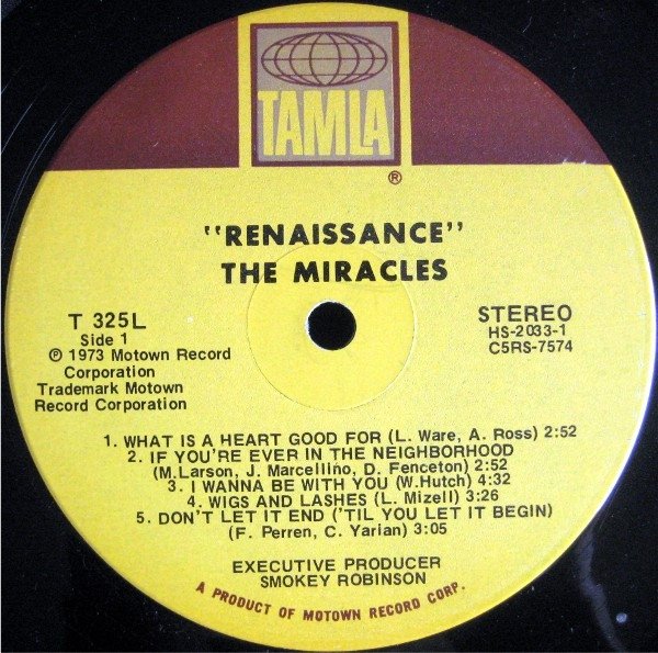 The Miracles - Renaissance (LP)