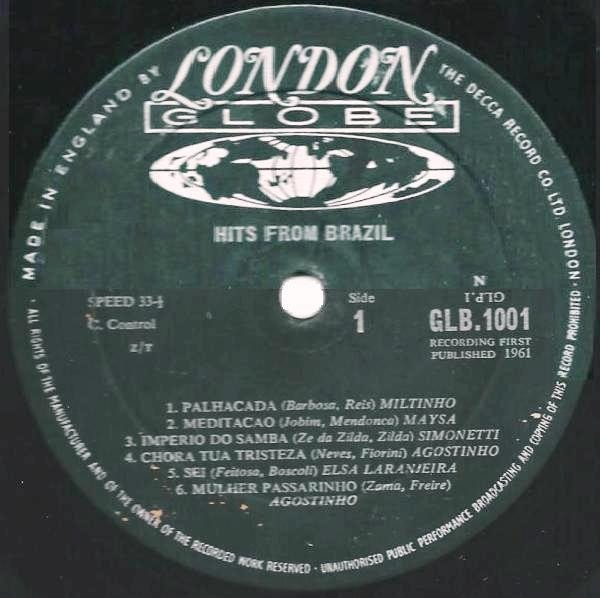 Hits From Brazil (LP)
