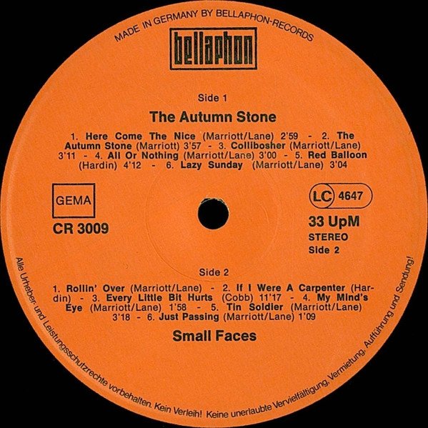 Small Faces - The Autumn Stone (2LP)