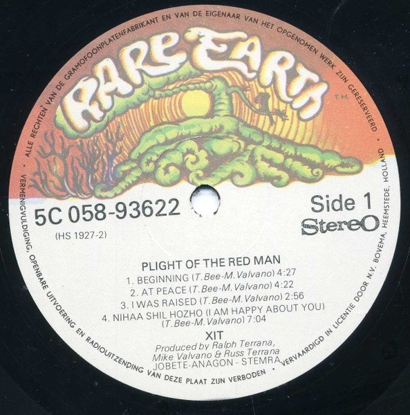 XIT - Plight Of The Redman (LP)