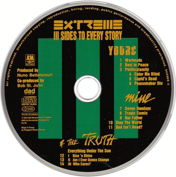 Extreme - III Sides To Every Story (CD)