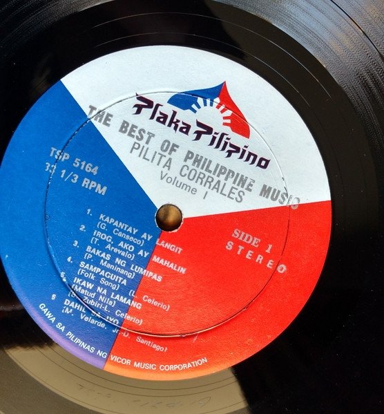 Pilita - The Best Of Philippine Music, Vol. 1 (LP)