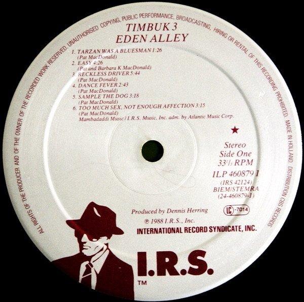 Timbuk 3 - Eden Alley (LP)