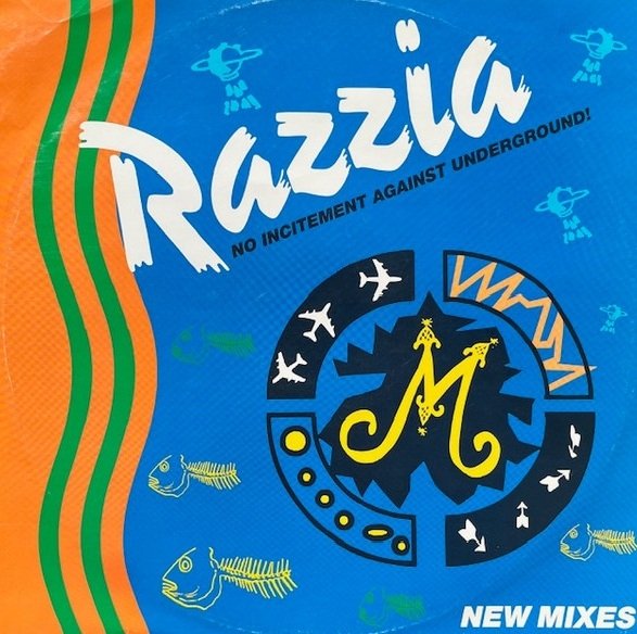 M - Razzia (New Mixes) (12'')