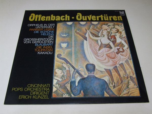 Cincinnati Pops Orchestra, Erich Kunzel - Offenbach - Overtüren (LP)