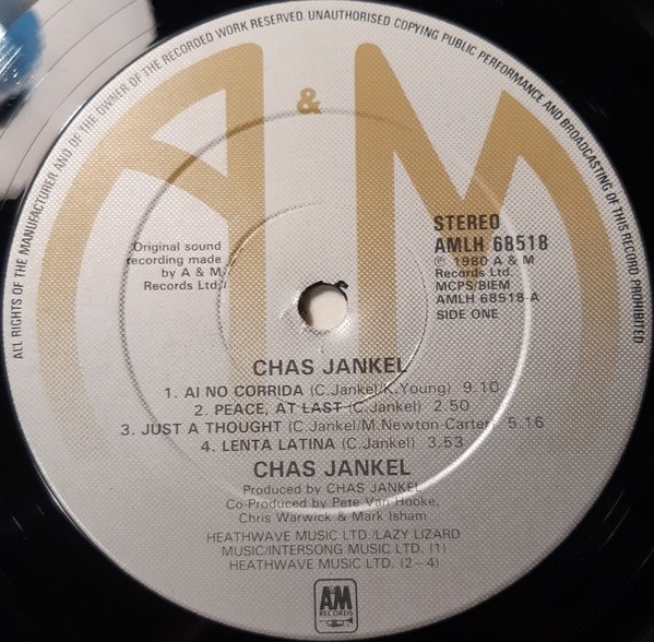 Chas Jankel - Chas Jankel (LP)