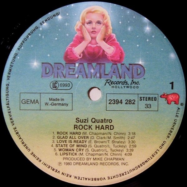 Suzi Quatro - Rock Hard (LP)