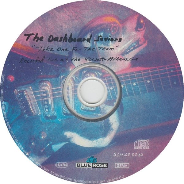 The Dashboard Saviors - Take One For The Team (Recorded Live At The 40 Watt - Athens, GA) (CD)