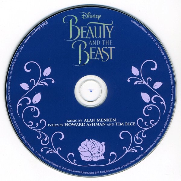 Alan Menken - Beauty And The Beast (Original Motion Picture Soundtrack) (CD)