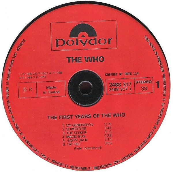 The Who - The Best Of The Last Ten Years / '64 - '74 (2LP)