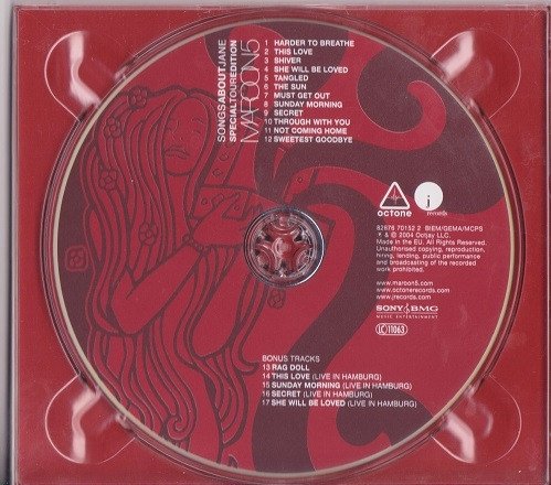 Maroon 5 - Songs About Jane (Special Tour Edition) (CD)