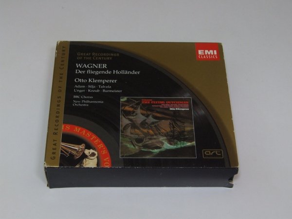 Wagner - Adam · Silja · Talvela · Unger · Kozub · Burmeister · BBC Chorus · New Philharmonia Orchestra · Otto Klemperer - Der Fliegende Holländer (2CD)