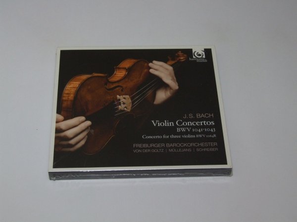 Johann Sebastian Bach / Freiburger Barockorchester, Von Der Goltz, Müllejans, Schreiber - Violin Concertos BWV 1041-1043 (Concerto For Three Violins BWV 1064R) (CD)