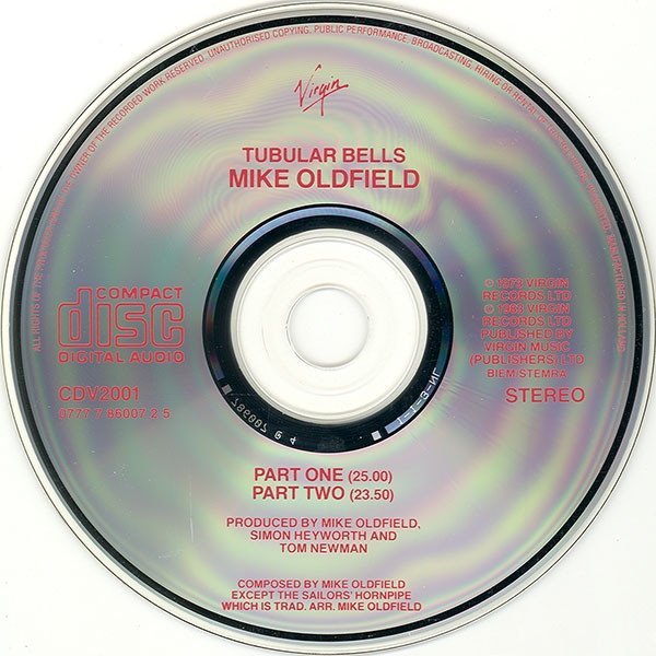 Mike Oldfield - Tubular Bells (CD)