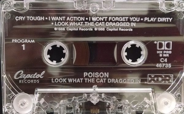 Poison - Look What The Cat Dragged In (MC)