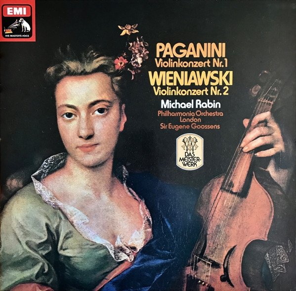 Paganini / Wieniawski, Michael Rabin, Philharmonia Orchestra London, Sir Eugene Goossens - Violinkonzert Nr. 1 / Violinkonzert Nr. 2 (LP)