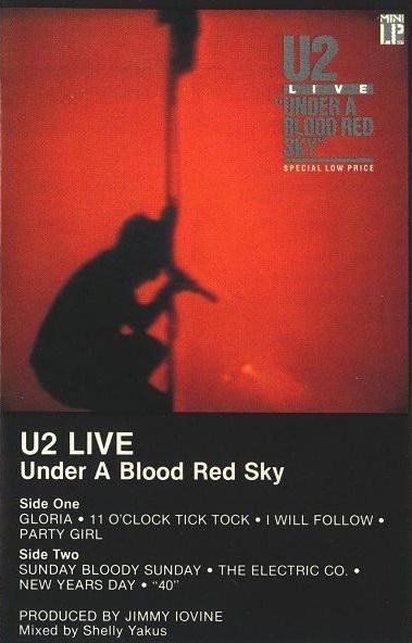 U2 - Live "Under A Blood Red Sky" (MC)